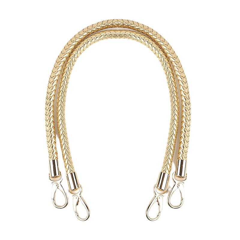 1 Stück Kunstleder PU Taschenriemen Taschengriff Arm Armriemen Zubehör, Schwarzer PU Gewebter Riemen Tasche Schulterriemen