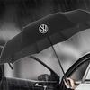 Folding Shine Rain Automatic Sun Protection UV Sunshade Umbrella For Volkswagen VW Polo Passat Rline Golf 4 5 6 Tiguan Jetta GTI BO0