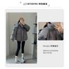 Plus Size Womens Winter Hooded Puffer Coat 2026 Loose Thick Cotton Jacket Curvy Ladies