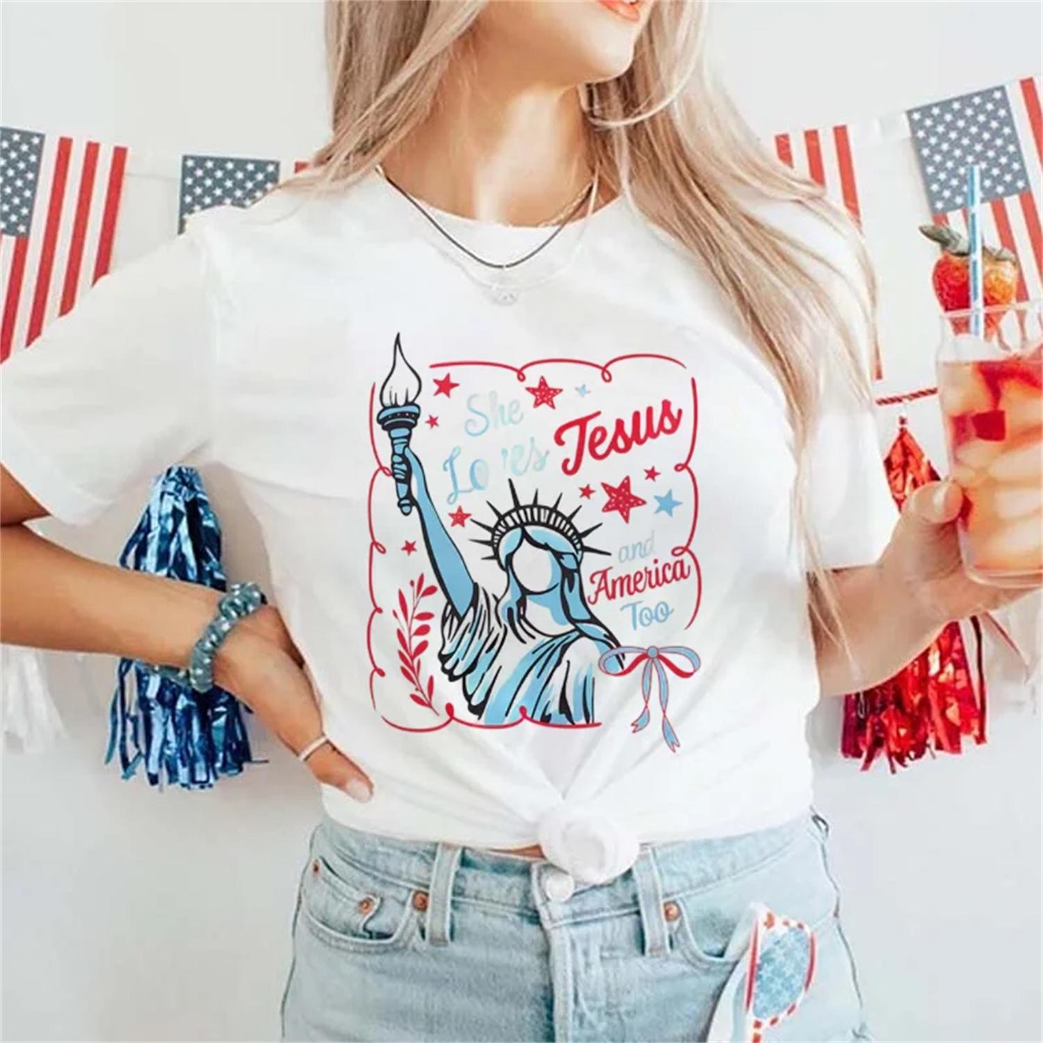 2025 T-Shirt Pattern Top Round Neck Women s Casual Fashion Summer Cute Printed Street Fashion Printed Short Sleeve T-Shirt S
