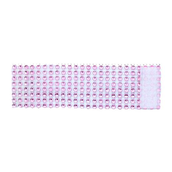 100Pcs Napkin Button Rings Sparkling Rhinestones Inlaid 8-Row Design Napkin Fasteners Festive Tableware Accents