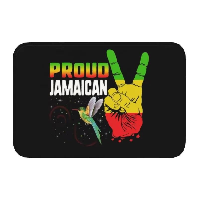 Löwe von Juda Rasta Jamaikanischer Reggae Fußmatte Matte Anti-Rutsch Rastafarian Kunst Badezimmer Küche Garten Teppich Teppich