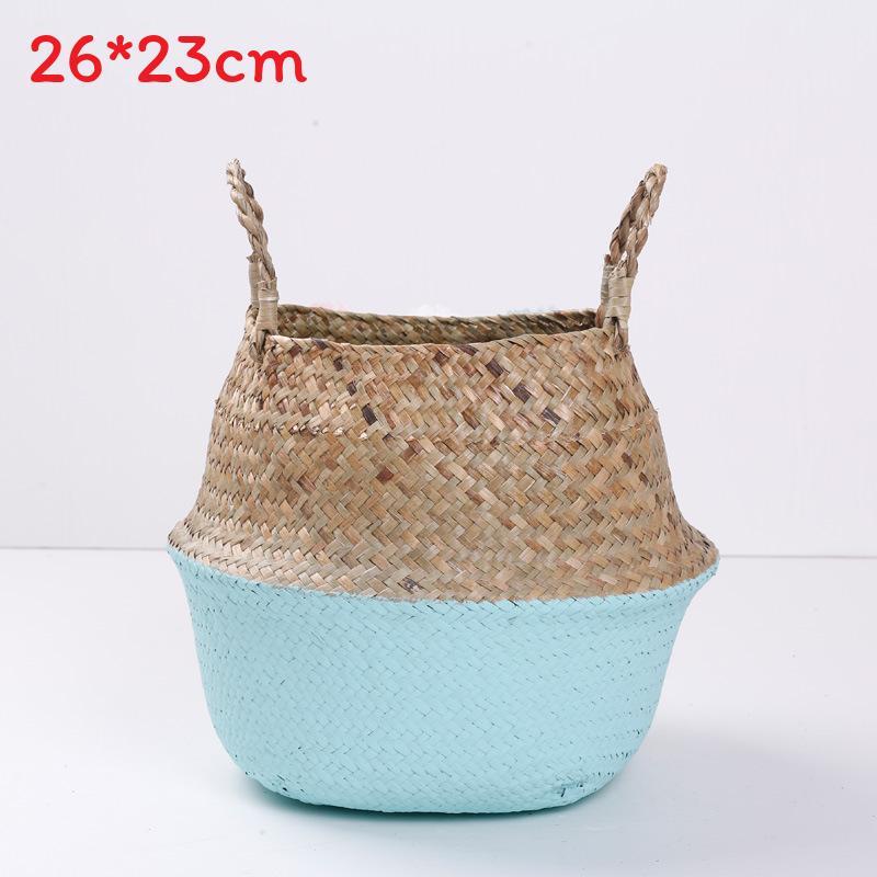 With Natural Plant Fiber Material For Home Garden Decor