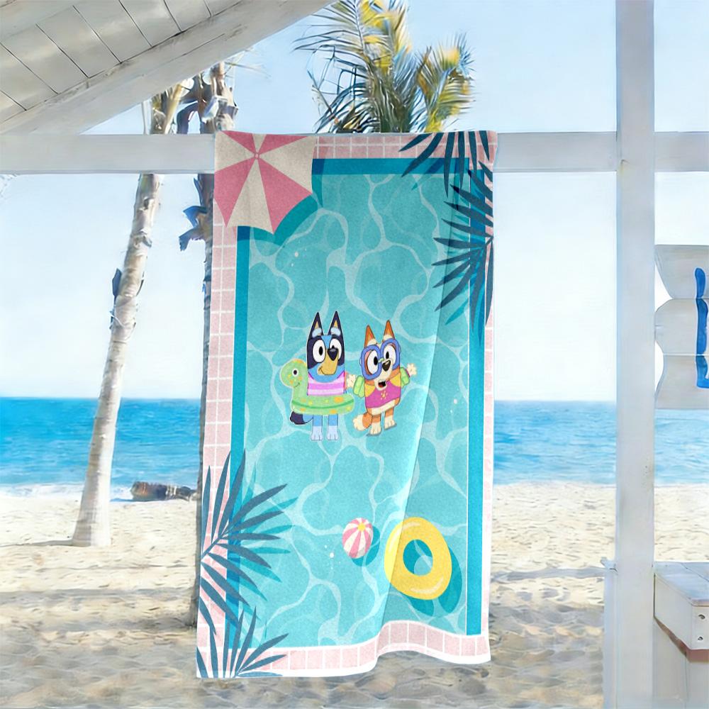 Holiday Beach Towel Soft Durable Quick-Dry Comfortable Lightweight
