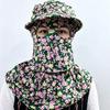 Sun Protection Full-Face Sun Hat Breathable Cycling Cap Fashion Woman Bucket Hat  Summer Outdoor