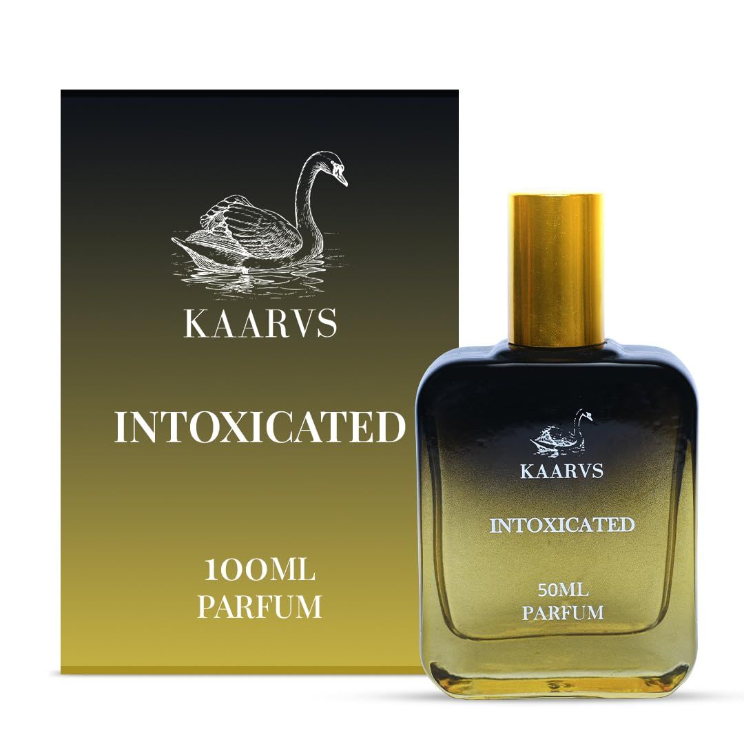 NEW INTOXICATED KAARVS Unisex Premium Long-Lasting Perfume for Men & Women | Long-Lasting Fragrance | Luxury Scent 50ML