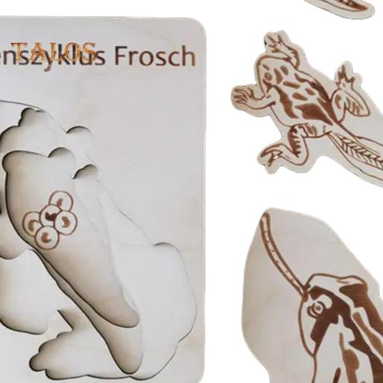 Holzpuzzle Lebenszyklus, mehrschichtiges Tier-Insekten-Pflanzenwachstums-Puzzle, Vorschul-Lernpuzzle, Spielzeug für Kinder, Jungen und Mädchen