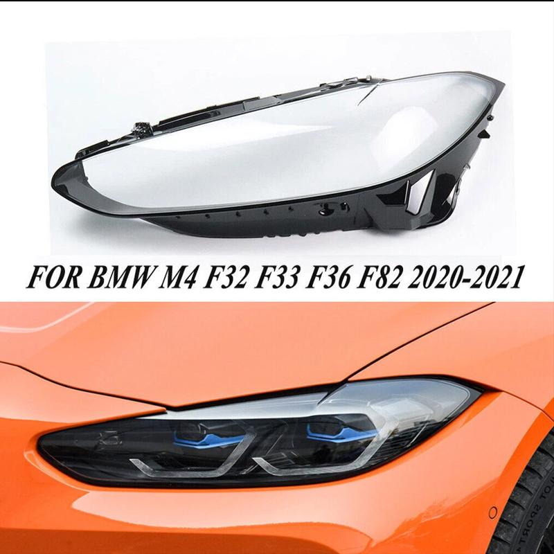 1Pc Car Headlight Shell Headlight Cover Headlamp Lens Headlights Glass For BMW 4 SERIES M4 G22 2020 2021 2022 1pc Left