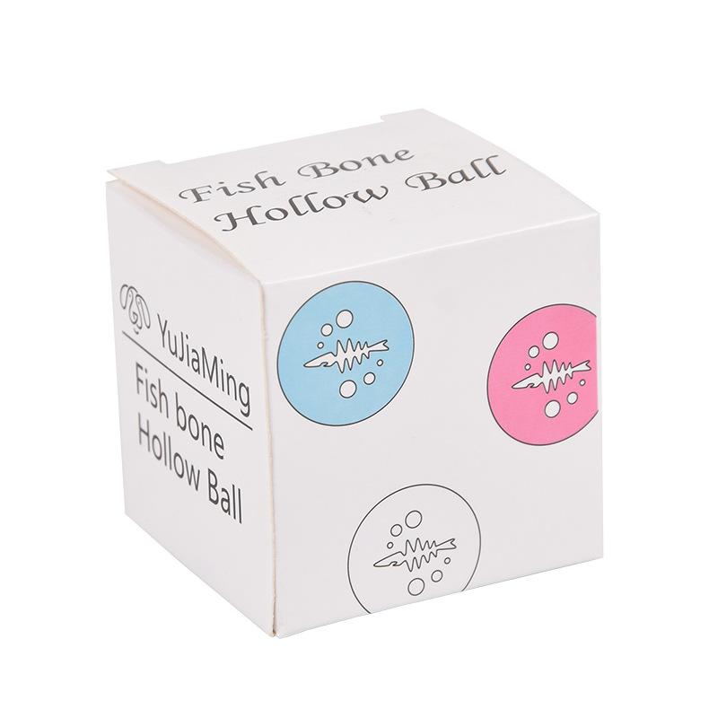 Pet Toy Glitter Ball Bell Catnip Fish Bone Ball