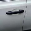 For Toyota Fortuner SW4 AN150 AN160 2015- Carbon Fiber Door Handle Cover Overlay Panel Frame Chrome Car Styling Accessories