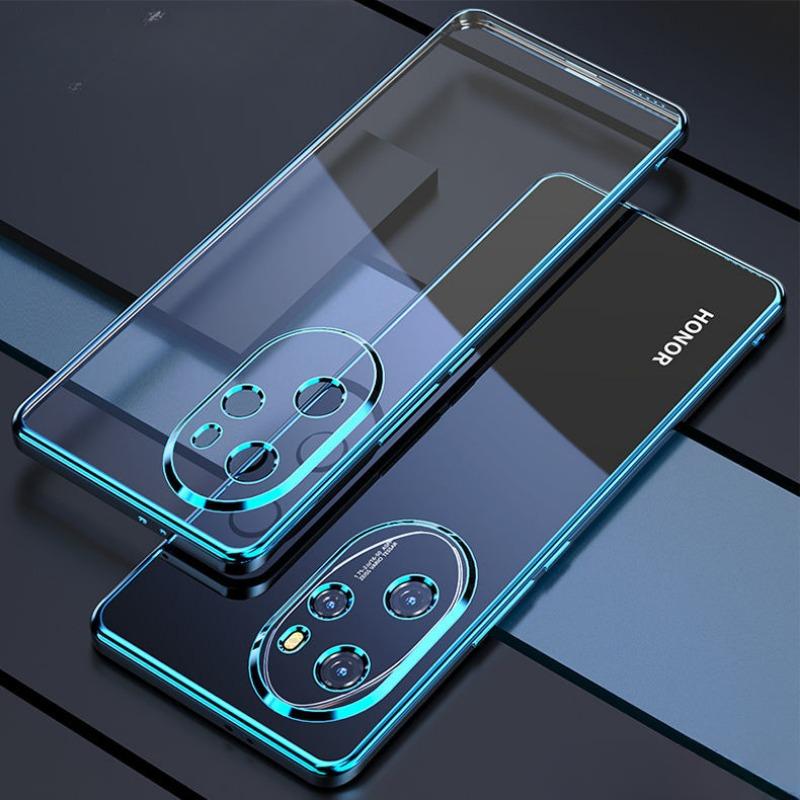 For Honor 100 Pro Electroplating Phone Case For Huawei Honor100 100Pro Lens All-inclusive Silicone Soft Shell Cover