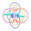 Multifunctional Teether & Rattle Toy Educational Manhattan Grab Ball  Infant Gift