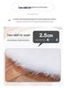 Irregular Long Pile Plush Sofa Cushion Rug - Faux Rabbit Fur for Living Room, Coffee Table, Bedroom, or Bedside.