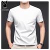 PLAYBOY Herren-T-Shirt mit kurzen Ärmeln aus Seidenmischung und Eis seide