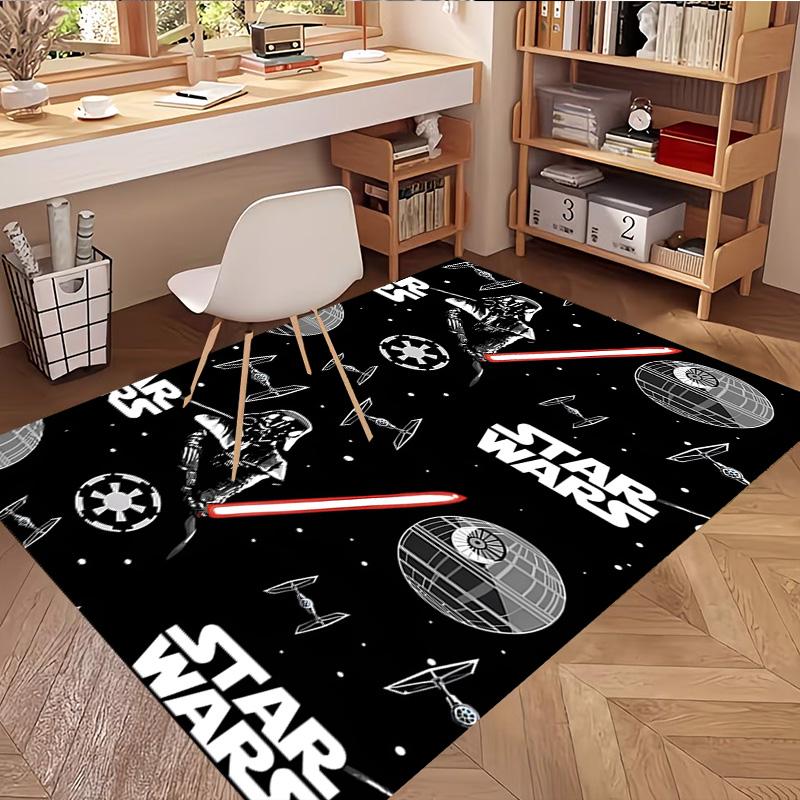 Star Wars Print Rug, Washable Floor Carpet, For Entryway Dorm Laundry Room Office Study, Home Decor Birthday Christmas Gift