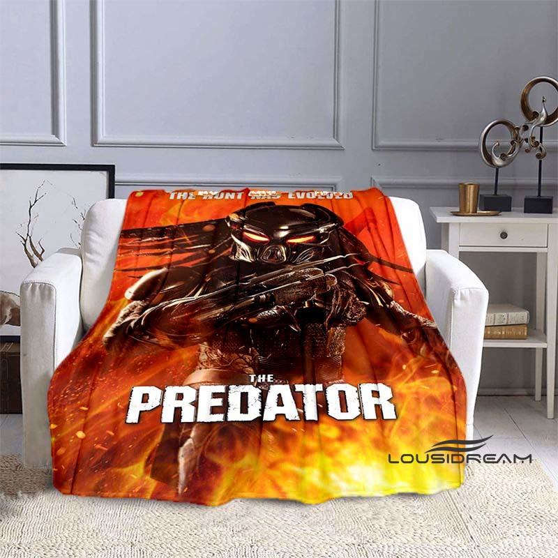 Alien Vs. Predator Printed Blanket Warm and Beautiful Flannel Soft and Comfortable Home Travel Bed Blanket Birthday Gift