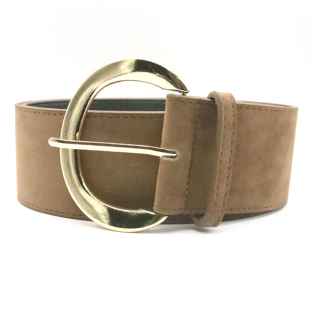 

Trendy Women s Versatile PU Leather Fashion Belt with Retro Pin Buckle and Decorative Waist Chain 110cm Length 6cm Width