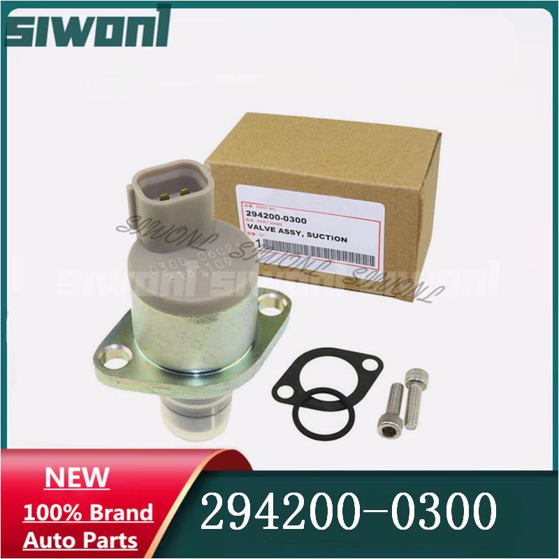 Pressure Fuel Pump Regulator Suction Control SCV Valve 294200-0300 2942000300 2940090250 For Ttoyota Auris Avensis 1pcs