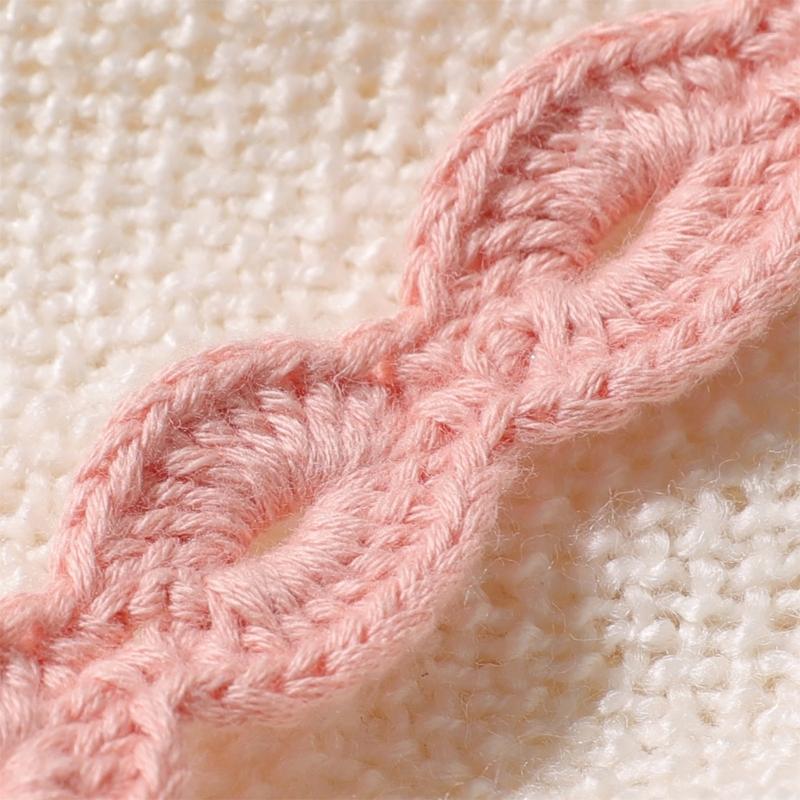 3pcs Newborns Dummy Chain Baby Soother Chain Pacifier Holder Woven Dummy Clip Toddlers Infant Pacifier Strap Baby Supply