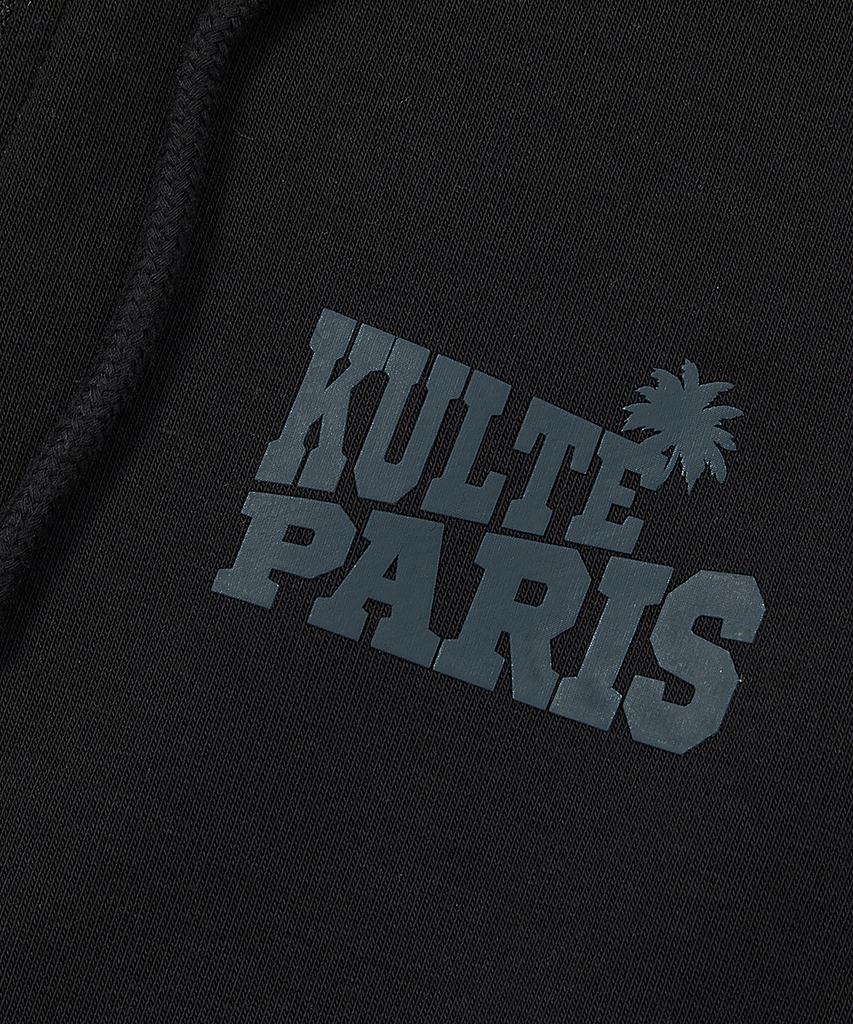 Kulte Palm Tree Hood Vest Black