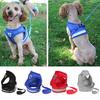 1pc Breathable Dog Harness Polyester Mesh Vest Leash Pet Chest Strap Rope
