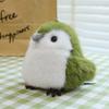 Cartoon Parrot and Owl Plush Toy - Cute Bird Doll Desk Ornament and Claw Machine Gift