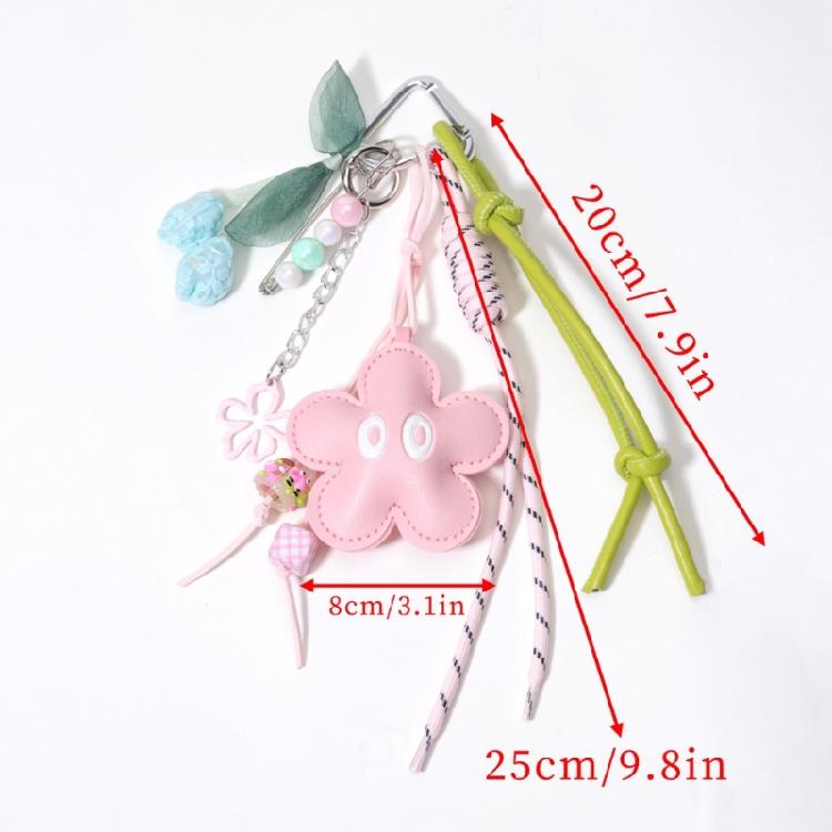 Portachiavi Corda Intrecciata Ciondoli per Borsa Ornamento da Appendere per Borsa Accessori per Borsa Ciondolo per Zaino per Donne Ragazze Regali