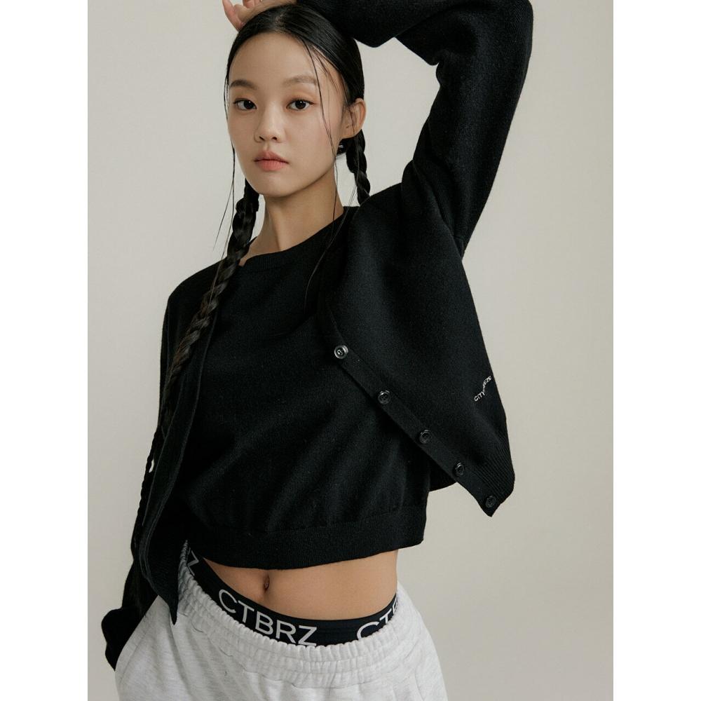 

Кардиган Citybreeze Essential с V-образным вырезом, черный BLACK/FREE