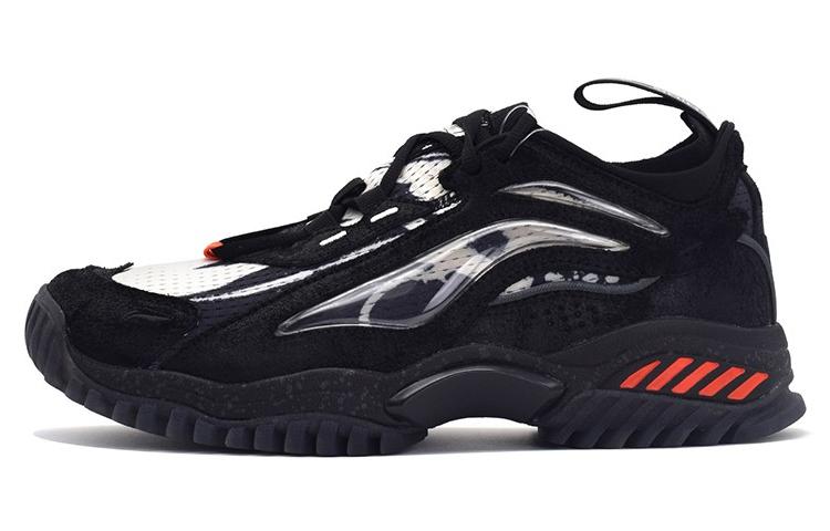 Li Ning Casual Shoes Men s Low Top Black/White AGLP119-2 43.5