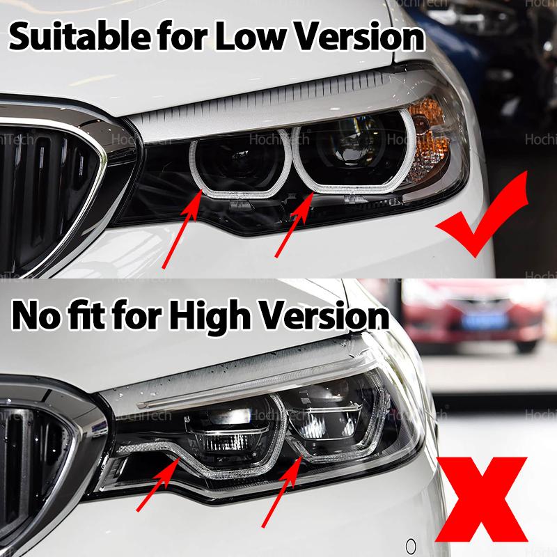 White Daytime Driving Angel Eyes Light DRL LED Maker Module for BMW 5 Series G30 G31 G38 M5 F90 Pre-LCI 2017 2018 2019 2020