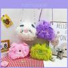 Adorable Sac à Bandoulière Monstre en Peluche Pour Filles Sac à Main Léger et Doux pour Enfants