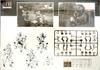 Master Box 1/35 Scale German Card-Playing Tank Crew with Jerry Cans (4-Piece Set) Plastic Model Kit MB35025