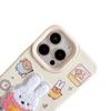 Dla etui na telefon komórkowy IPhone16 Nowy 15promax dla Apple 14 Trójwymiarowy haft ręcznikowy Królik Miffy 13Pro