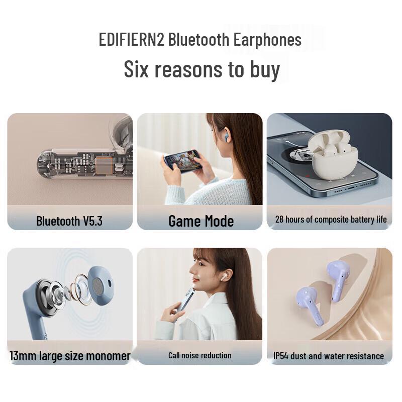 Edifier N2 True Wireless Earbuds