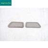 Silver Stainless Steel Dustproof Horn Cover for 2022 Tank 500 Front Air Vent Interior Modification