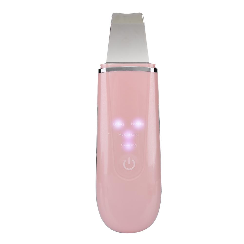 Ultrasonic Skin Scrubber Blackhead Pimple Removal Face Pore Vibration Cleanser Instrument