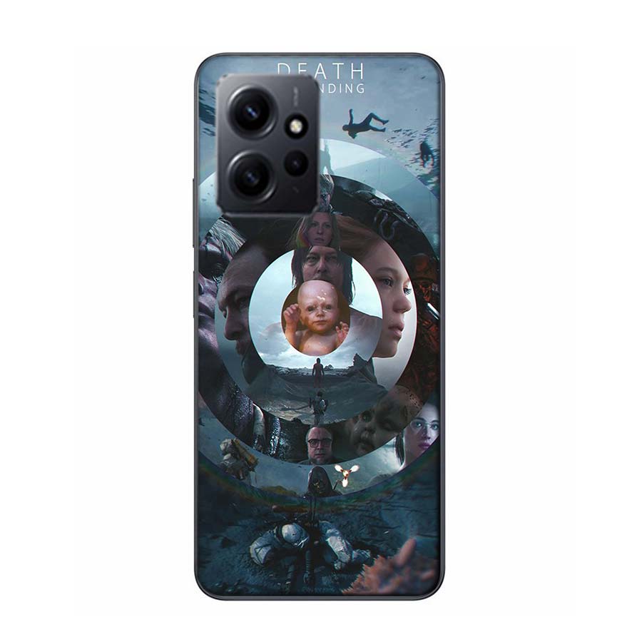 Game Death Stranding Phone Case For Redmi Note 14 15 Pro 5G 13 12 Pro Plus 11 11T 11E 11S 10 Pro 10S 9 9S Cover Cell Clear TPU C