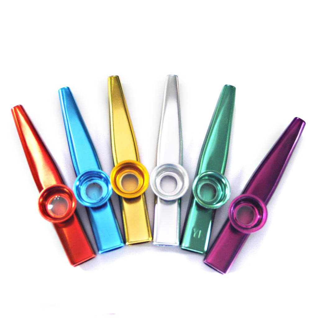 MagiDeal Kazoo Musikspielzeug U-Boot Kazoo Metall Silber