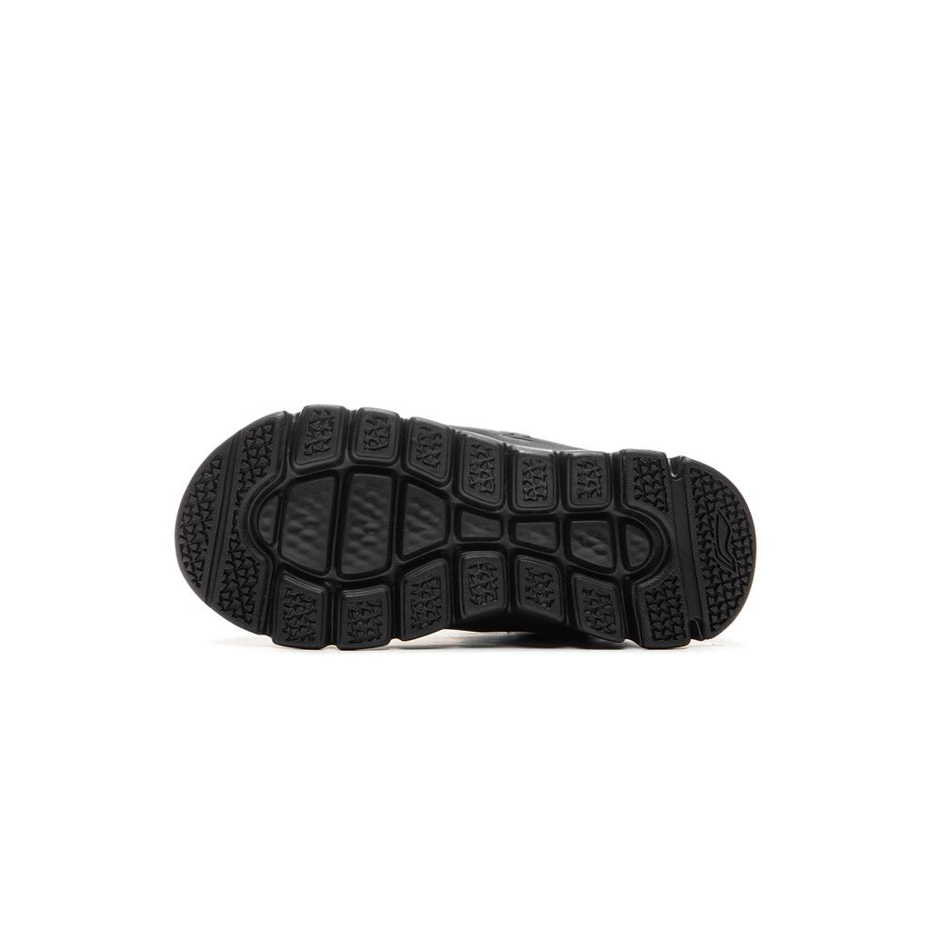 Li Ning Kids Sports Lifestyle Quick And Easy Slip-On Low-Top Casual Shoes Kids Casual Shoes Black YKNU090-19