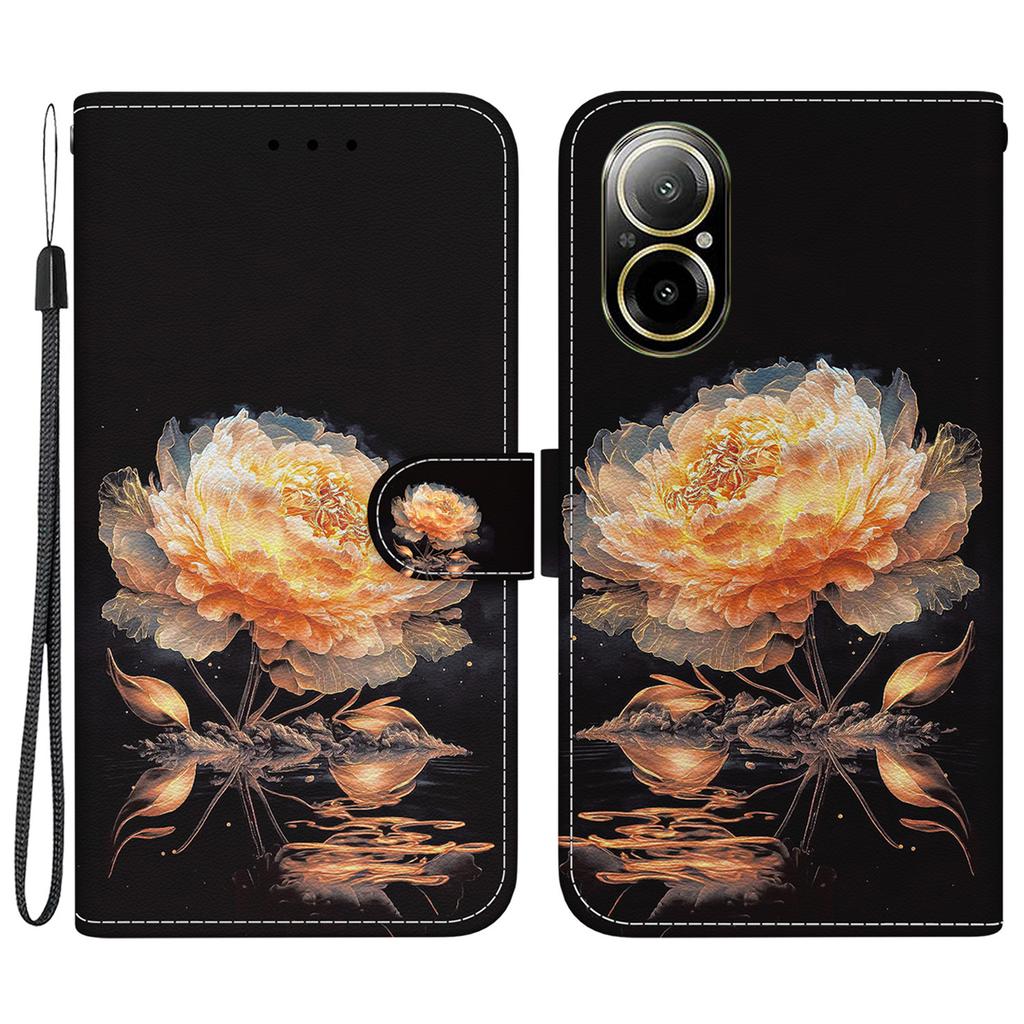 For Realme C67 4G Case Folio Leather Wallet Pattern Phone Cover