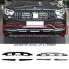 Compatible Mercedes GLC 253 AMG Front Bumper Bright Strip 2538852604/2804/2504