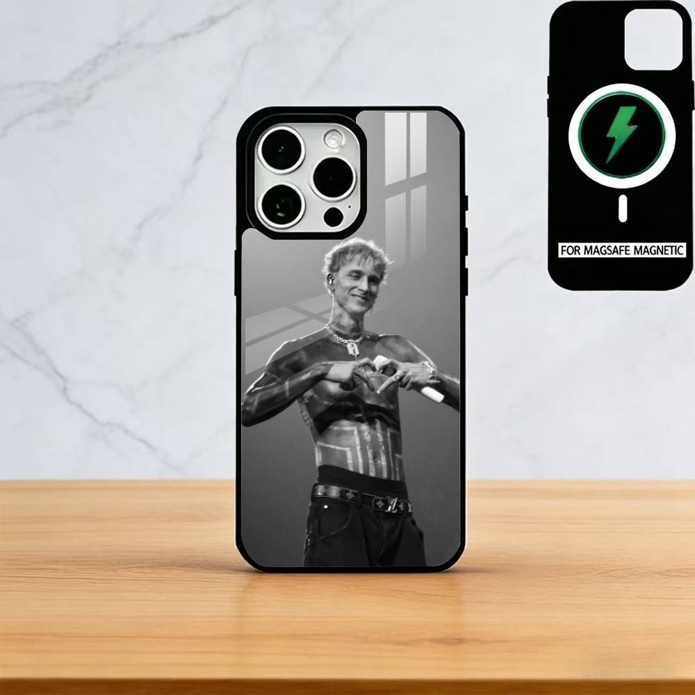 MGK LOST A-AMERICANA Phone Case For iPhone17,16,15,14,13,12,11 Plus,Pro Magnetic For Magsafe Wireless Charging