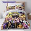 JoJo's Bizarre Adventure Bettbezug Bettwäsche-Set Weiche Deckenhülle Schlafzimmer Heimdekoration -QJY