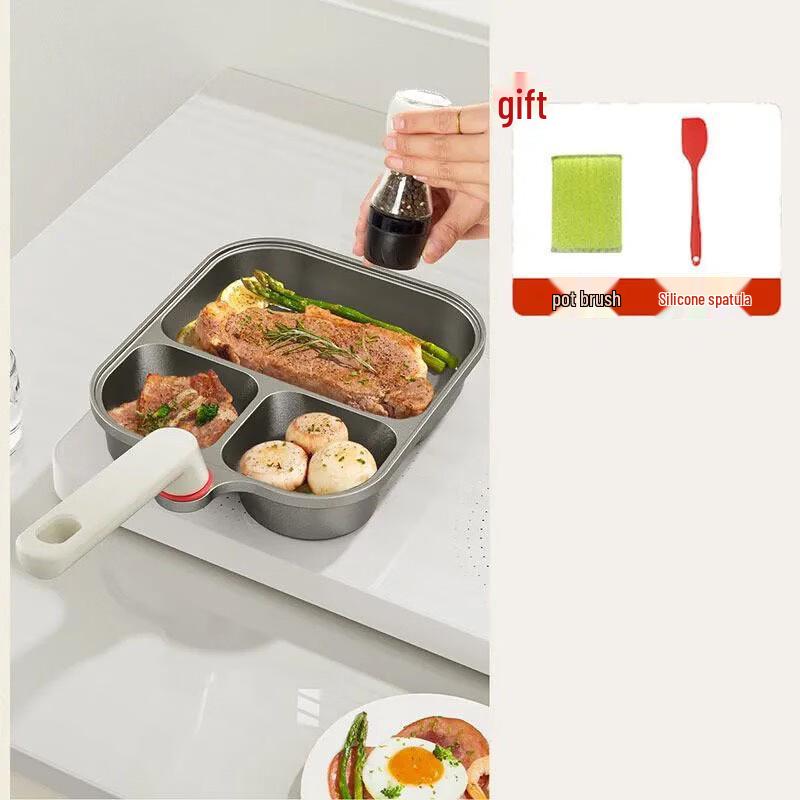 Wu Tuo 3-in-1 Non-stick Breakfast Frying Pan Set