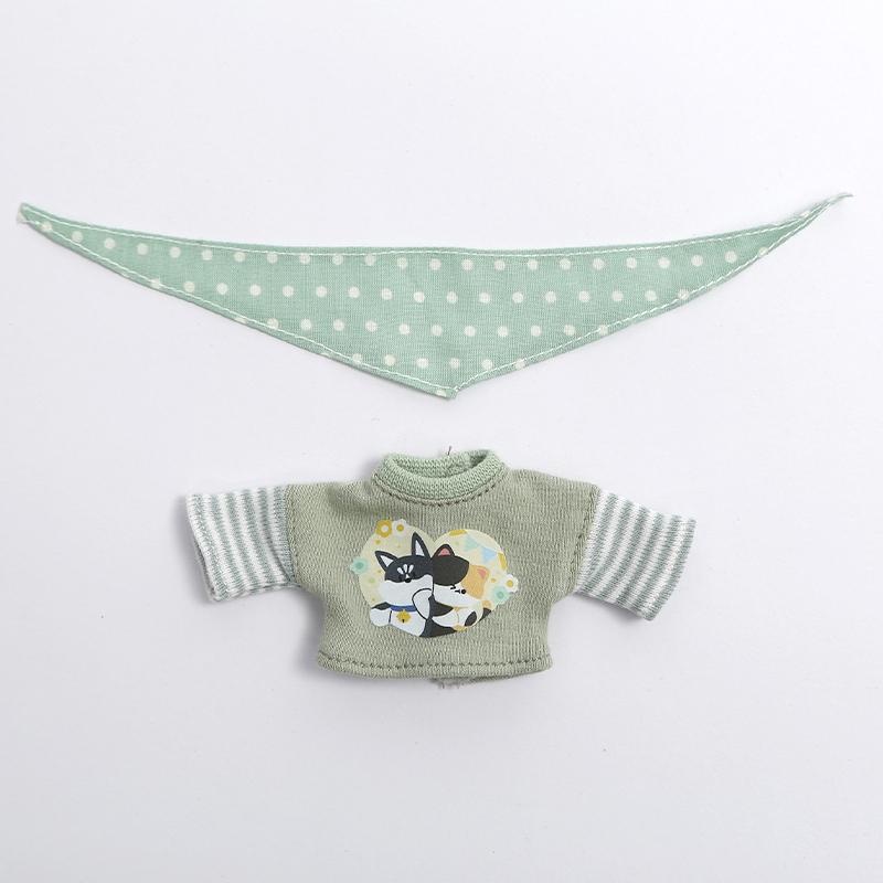 OB11 Clothes Cute Cartoon T-shirt Sweater Shorts Pants Shoes for Molly, GSC Body, Obitsu11, YMY, DDF, 1/12bjd Doll Accessories