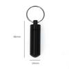 Aluminum Alloy Pill Keychain Holder Small Pill Box Pill Case Waterproof Pill Organizer Stonego Portable Pill Holder Keychain