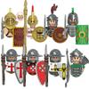 Mittelalterliche Römische Soldaten Gladiatus Bogenschütze Griechische Schwere Infanterie Templer Ritterr Mini Bausatz Bausteine Kinderspielzeug