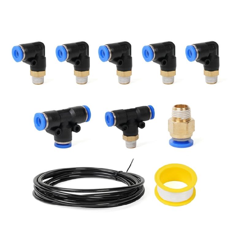 

TurbosVehicles Vacuum Fitting Kit TurbosWastegate & Solenoid Push Lock Connector синий