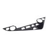 Real Carbon Fiber Centre Console Button Sticker Panel Cover Trim Frame Decor fit for Toyota Camry 2018