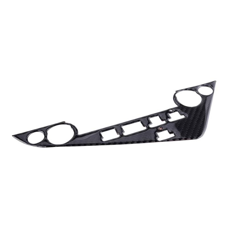 Real Carbon Fiber Centre Console Button Sticker Panel Cover Trim Frame Decor fit for Toyota Camry 2018
